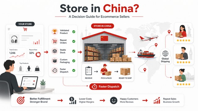 China Warehouse for Shopify