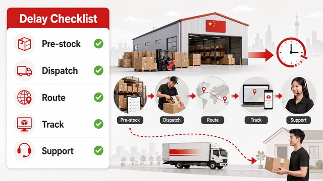 How to Reduce Shipping Delays from China Warehouse Fulfillment