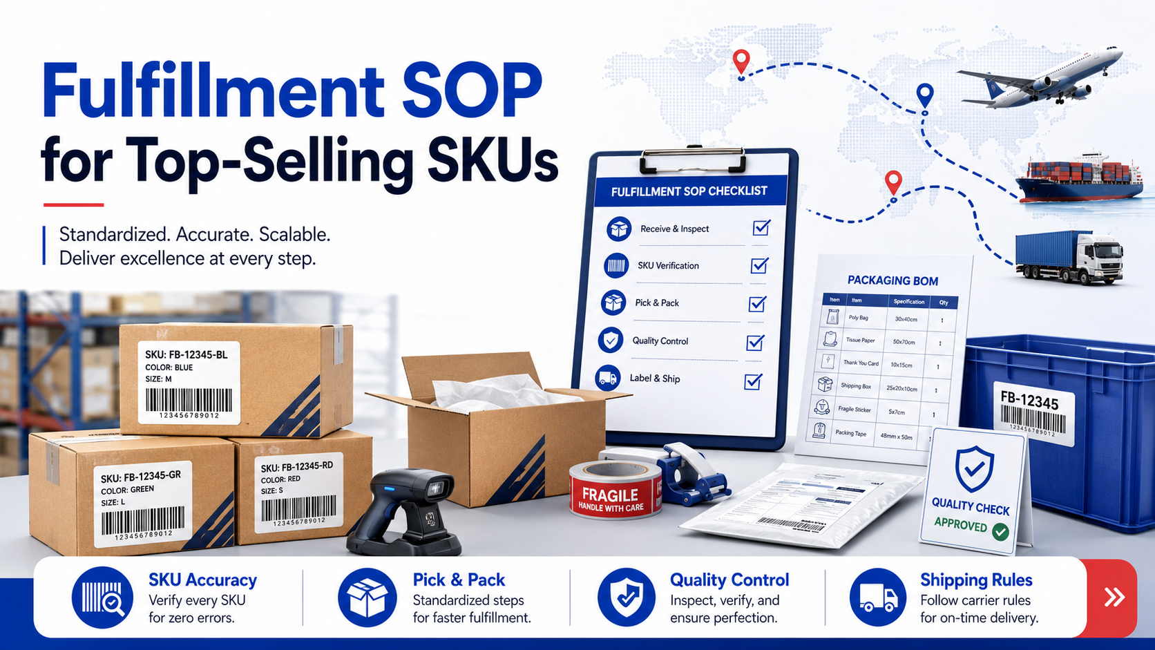 How to Build a Fulfillment SOP for Your Top-Selling SKUs