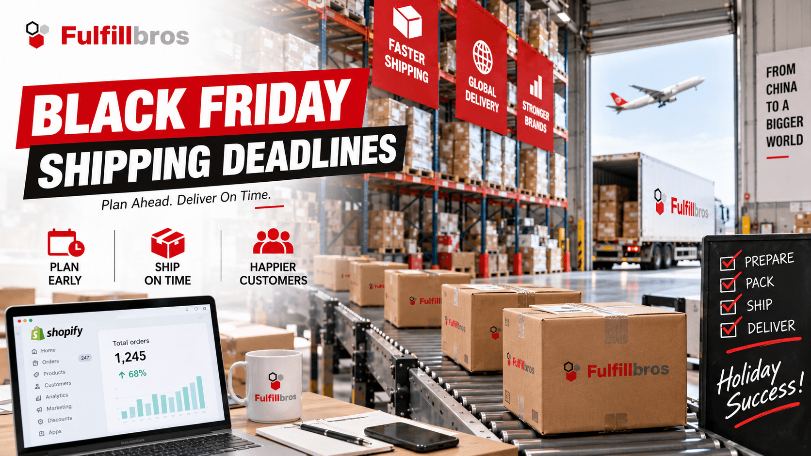 Black Friday Shipping Deadlines: How Ecommerce Brands Should Plan Ahead