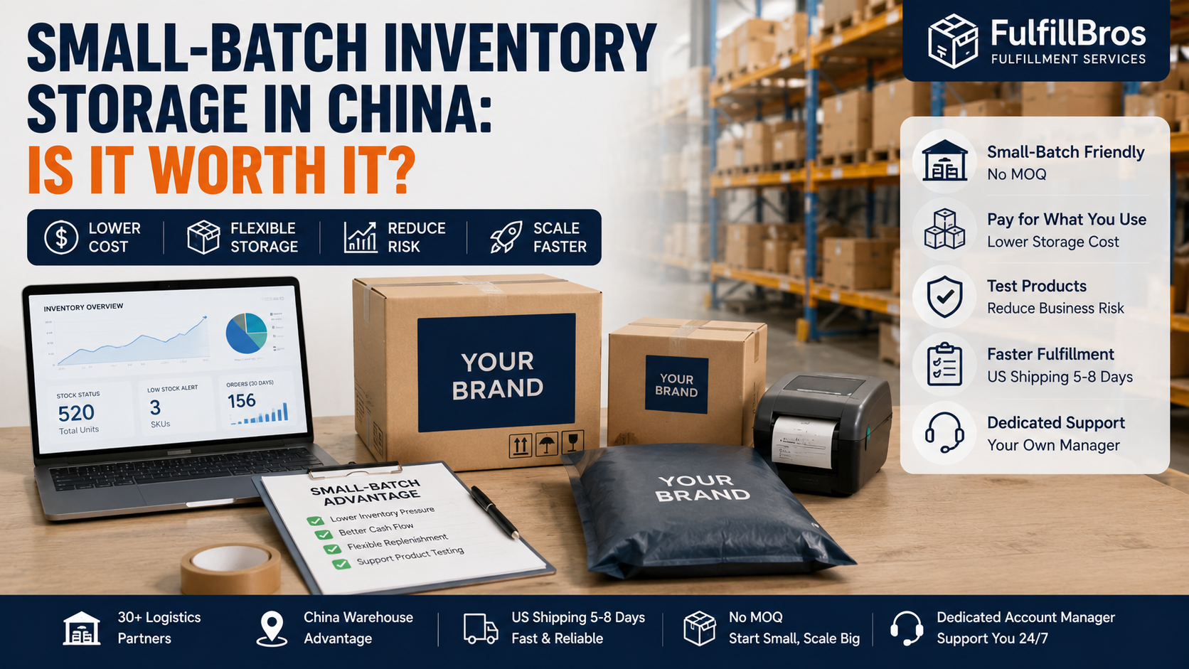 Small Batch Inventory Storage in China: Is It Worth It?