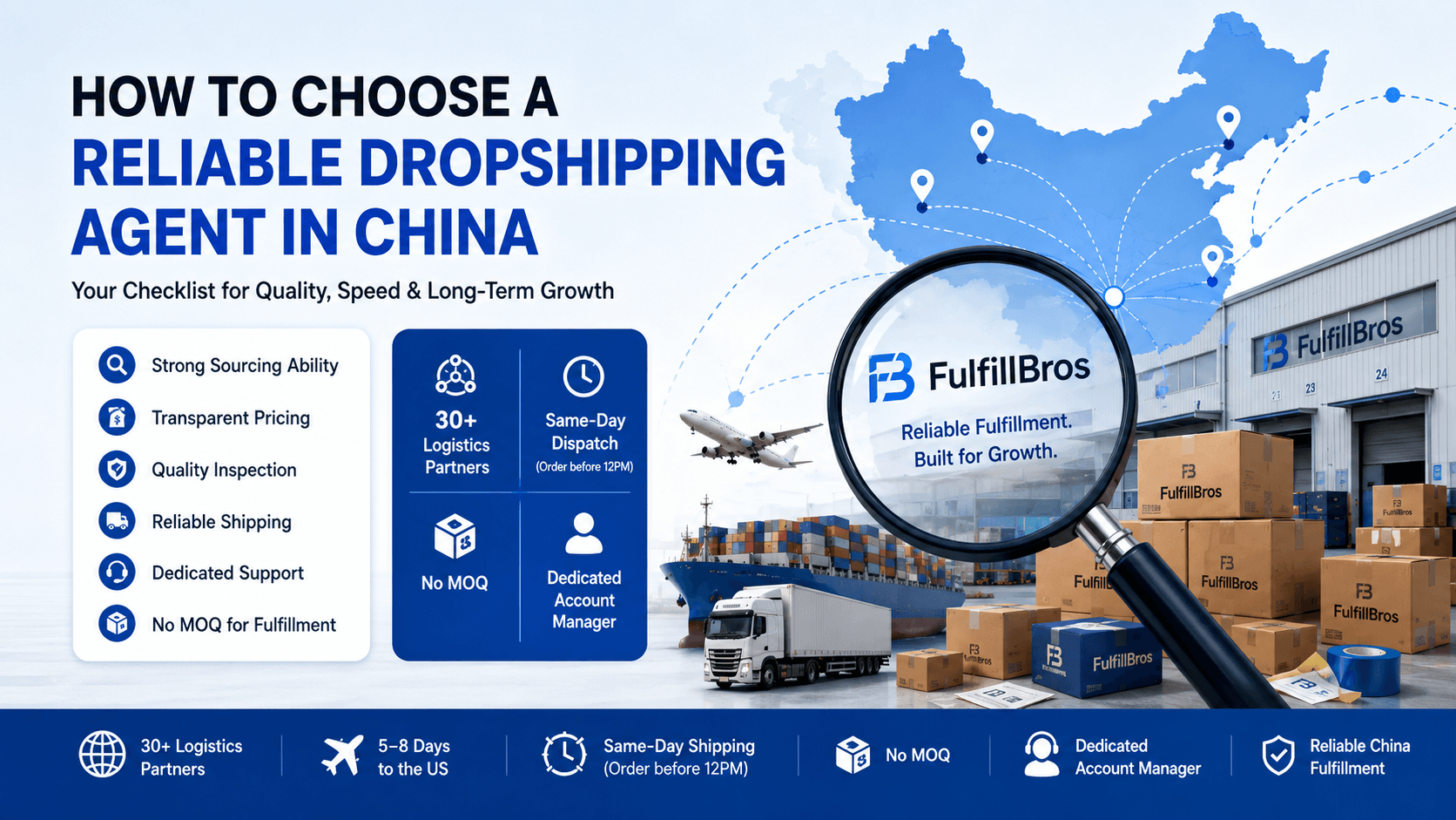 How to Choose a Reliable Dropshipping Agent in China