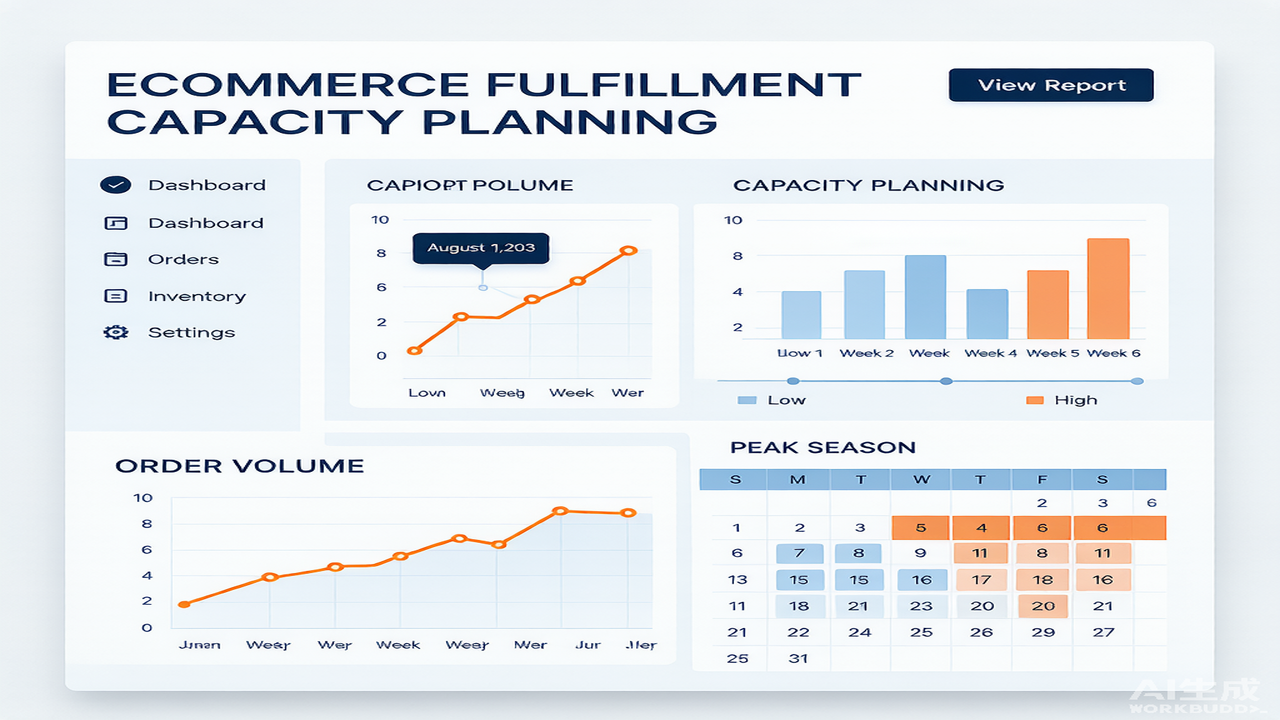 Peak Season Fulfillment Capacity Planning for Ecommerce Brands