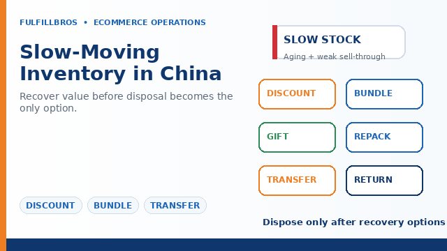 What to Do with Slow-Moving Inventory Stored in China
