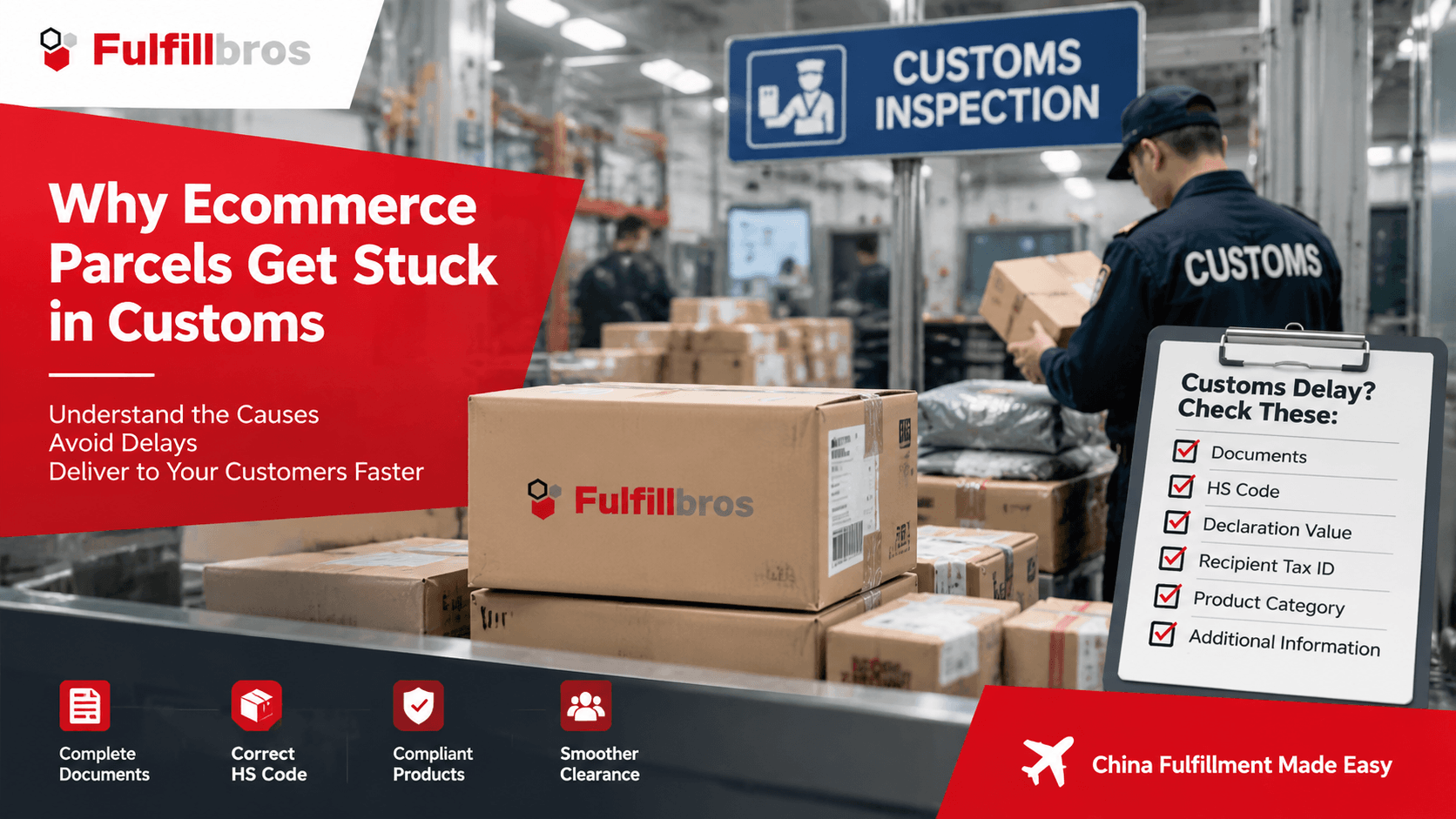 Why Ecommerce Parcels Get Stuck in Customs