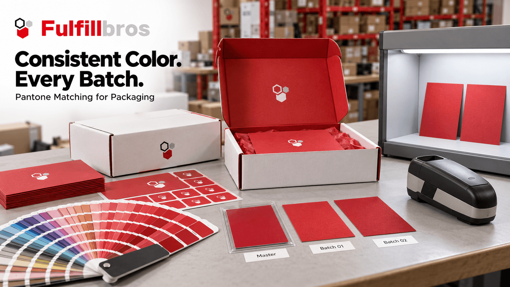 How to Match Pantone Colors in Custom Packaging Production