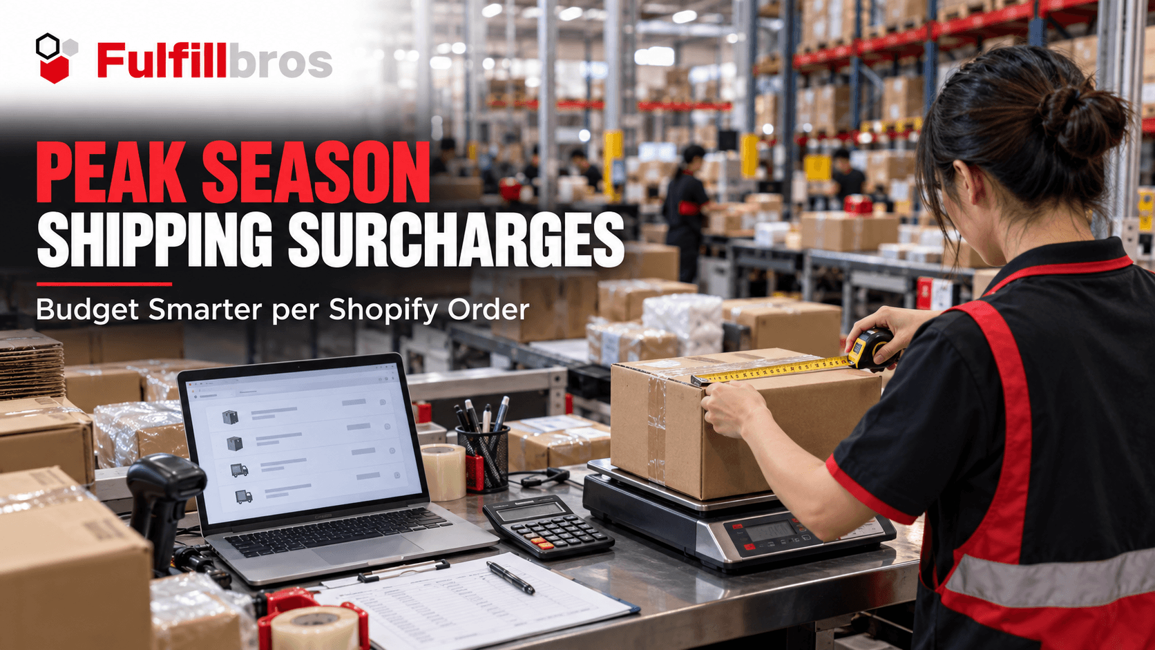 Peak Season Shipping Surcharges: How Shopify Sellers Should Budget per Order