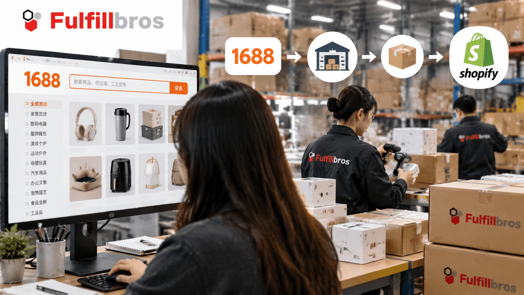 1688 Dropshipping for Shopify: How Overseas Sellers Source from 1688