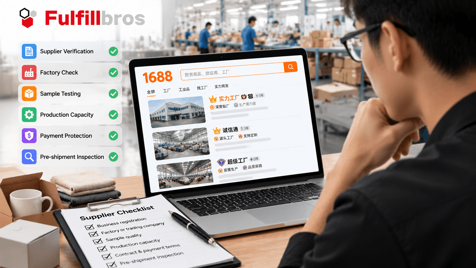 How to Vet 1688 Suppliers Before Placing Bulk Orders