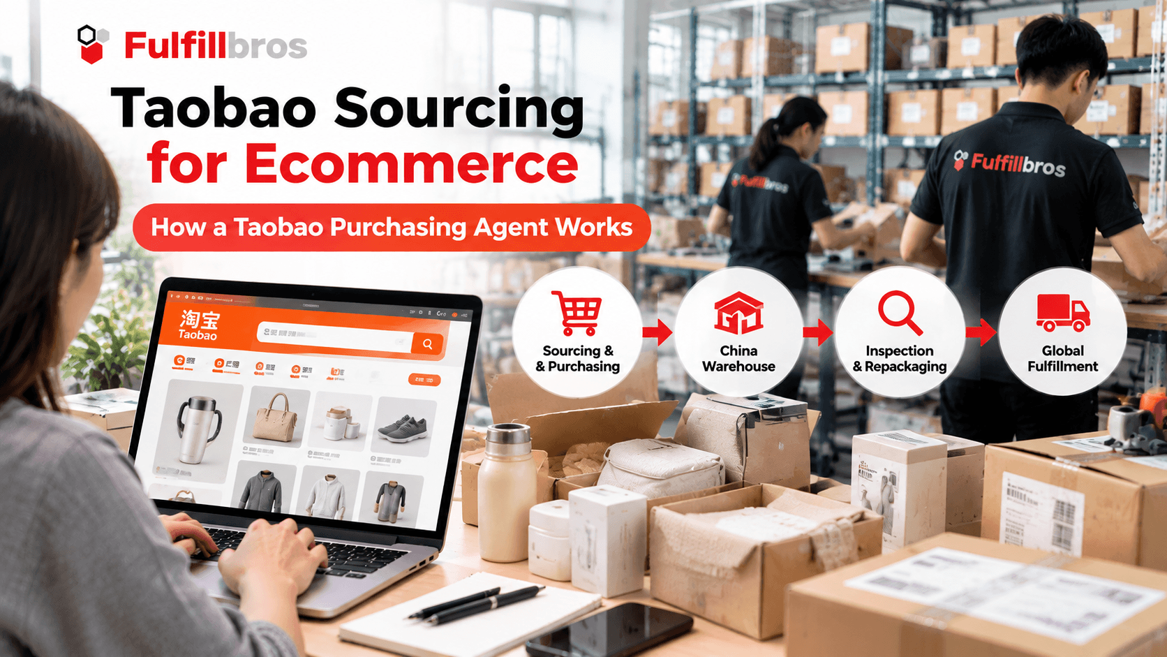 Taobao Sourcing for Ecommerce: How a Taobao Purchasing Agent Works