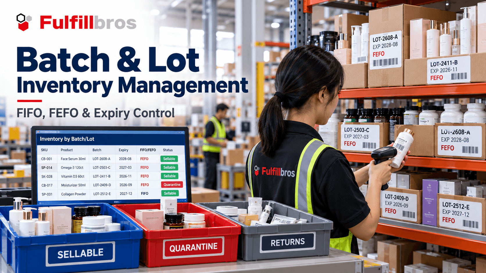 How to Manage Batch and Lot Numbers in Ecommerce Warehousing