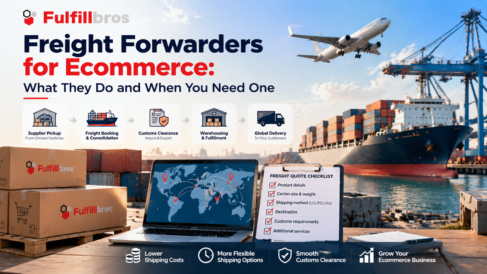 Freight Forwarders for Ecommerce: What They Do and When You Need One